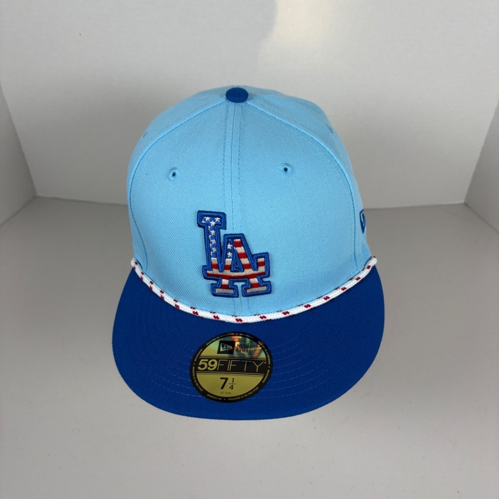 New Era MLB Los Angeles Dodgers 2025 Independence Day 9FIFTY Snapback Hat NWT